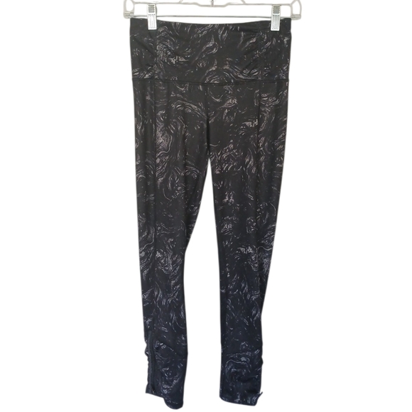 lululemon athletica Pants - Lululemon Athletica Speed Tight II Leggings Arsenal Ambient Gray Black Size 4